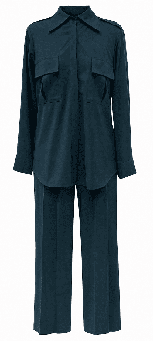 Teal Pants Set 