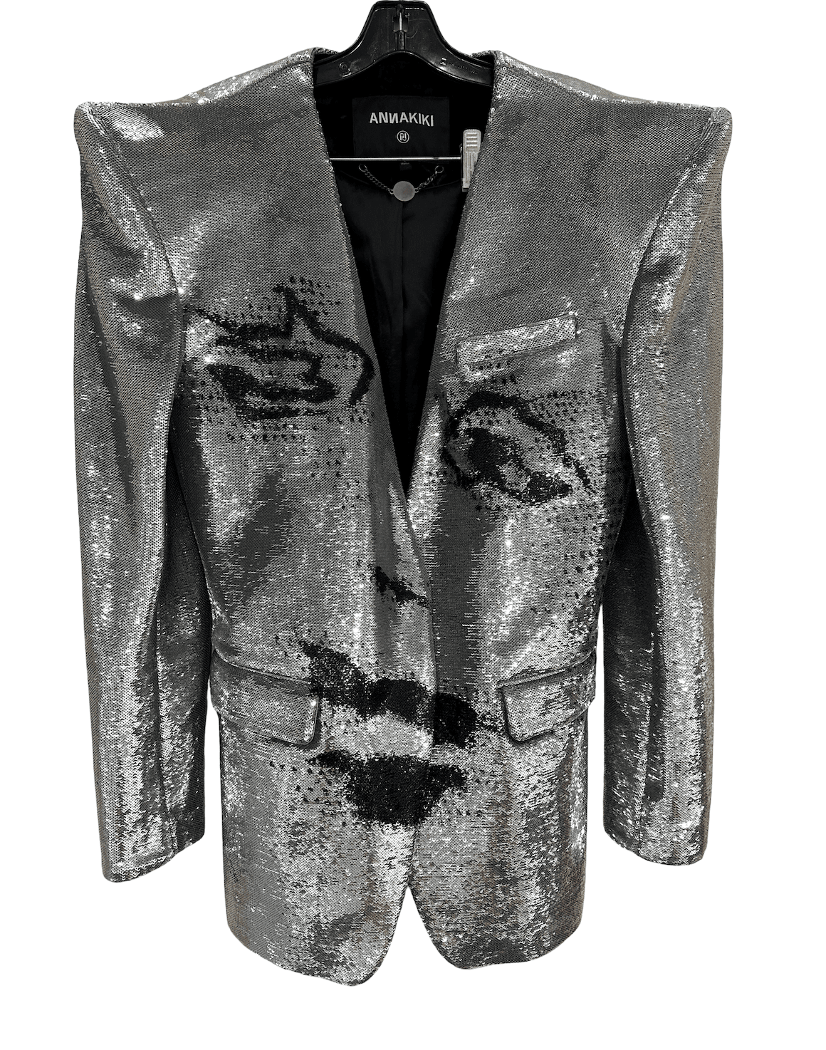 SEQUIN FACE BLAZER 