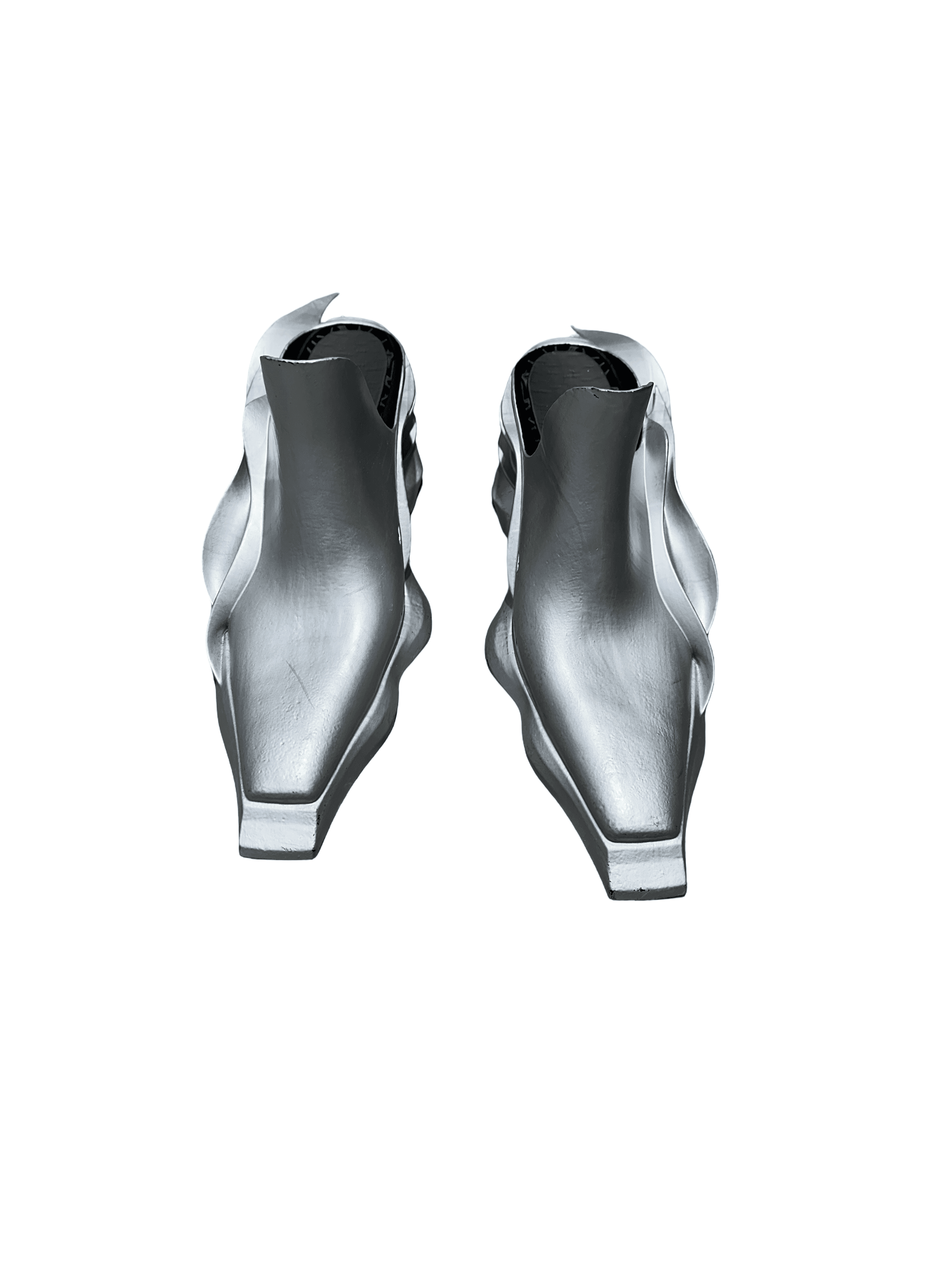 FUTURISTIC SHOES - SILVER 