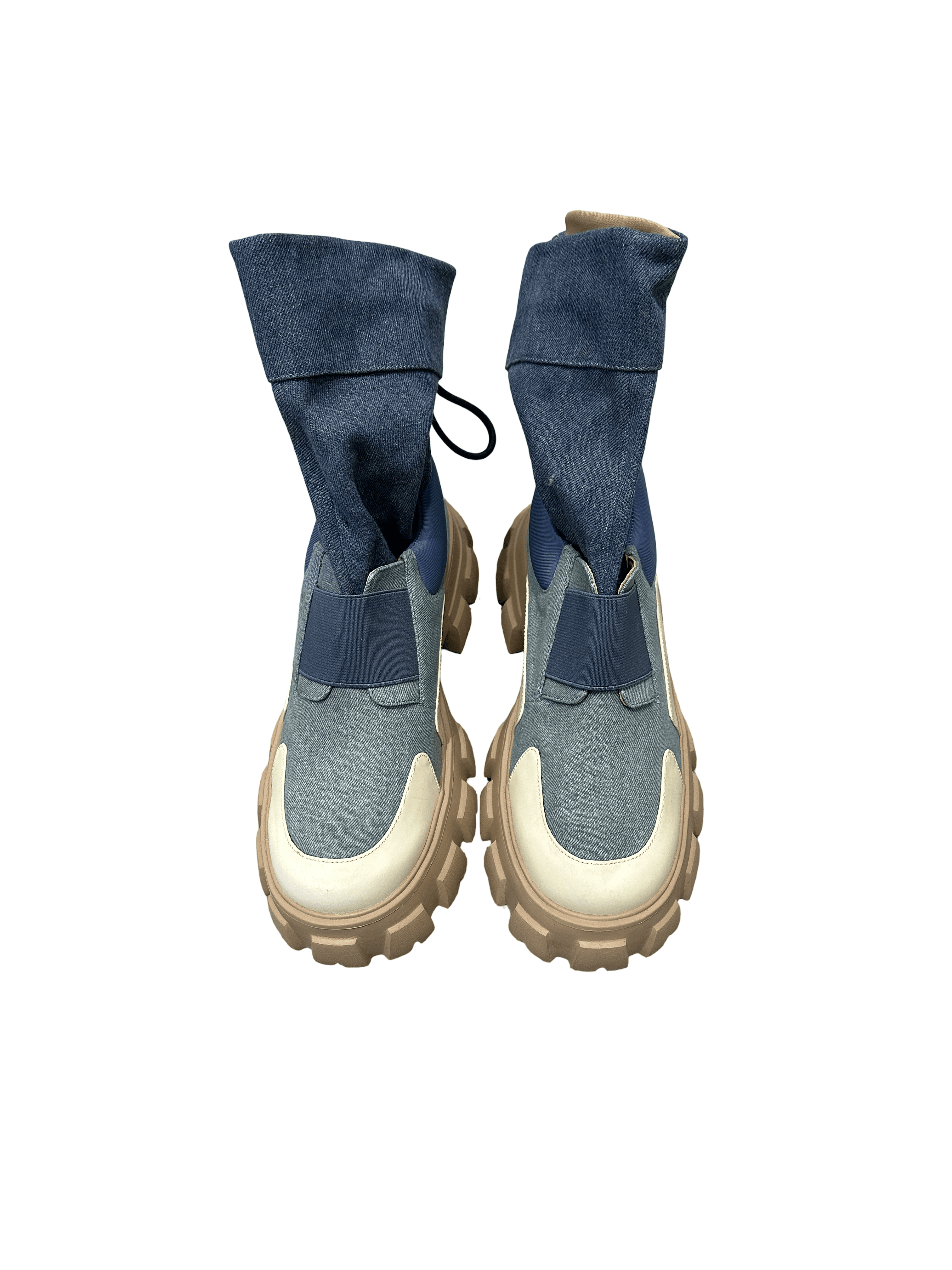 Denim Sock Sneakers