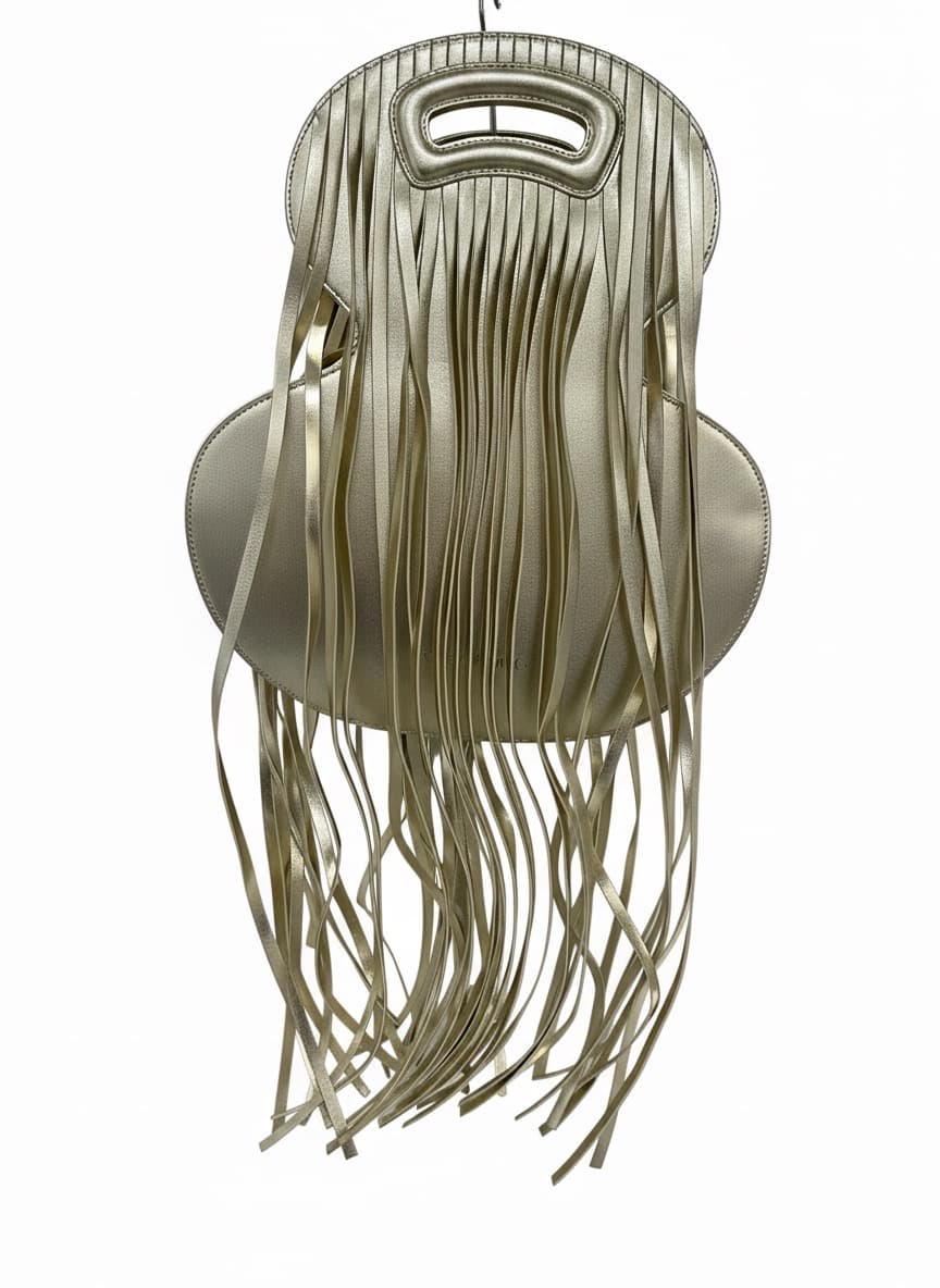 GOLD FRINGE BAG 
