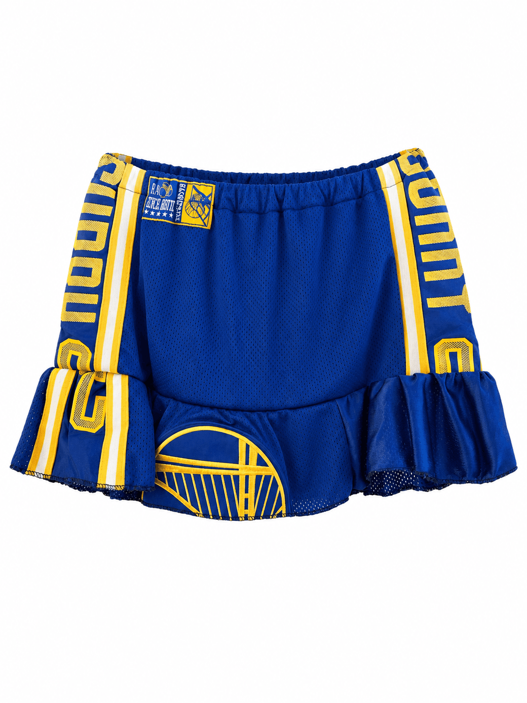 Deconstructed Basketball Mini Skirt