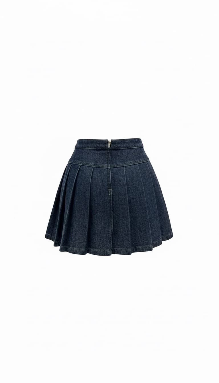 Classic Denim Mini Skirt 