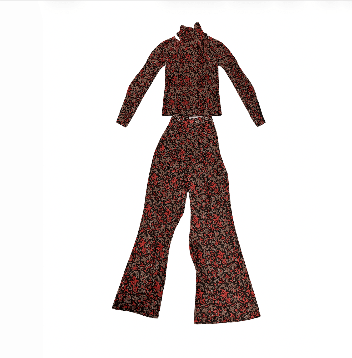 Baroque Knit Two-Piece Set
