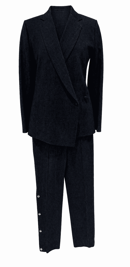 Denim Suit Set 