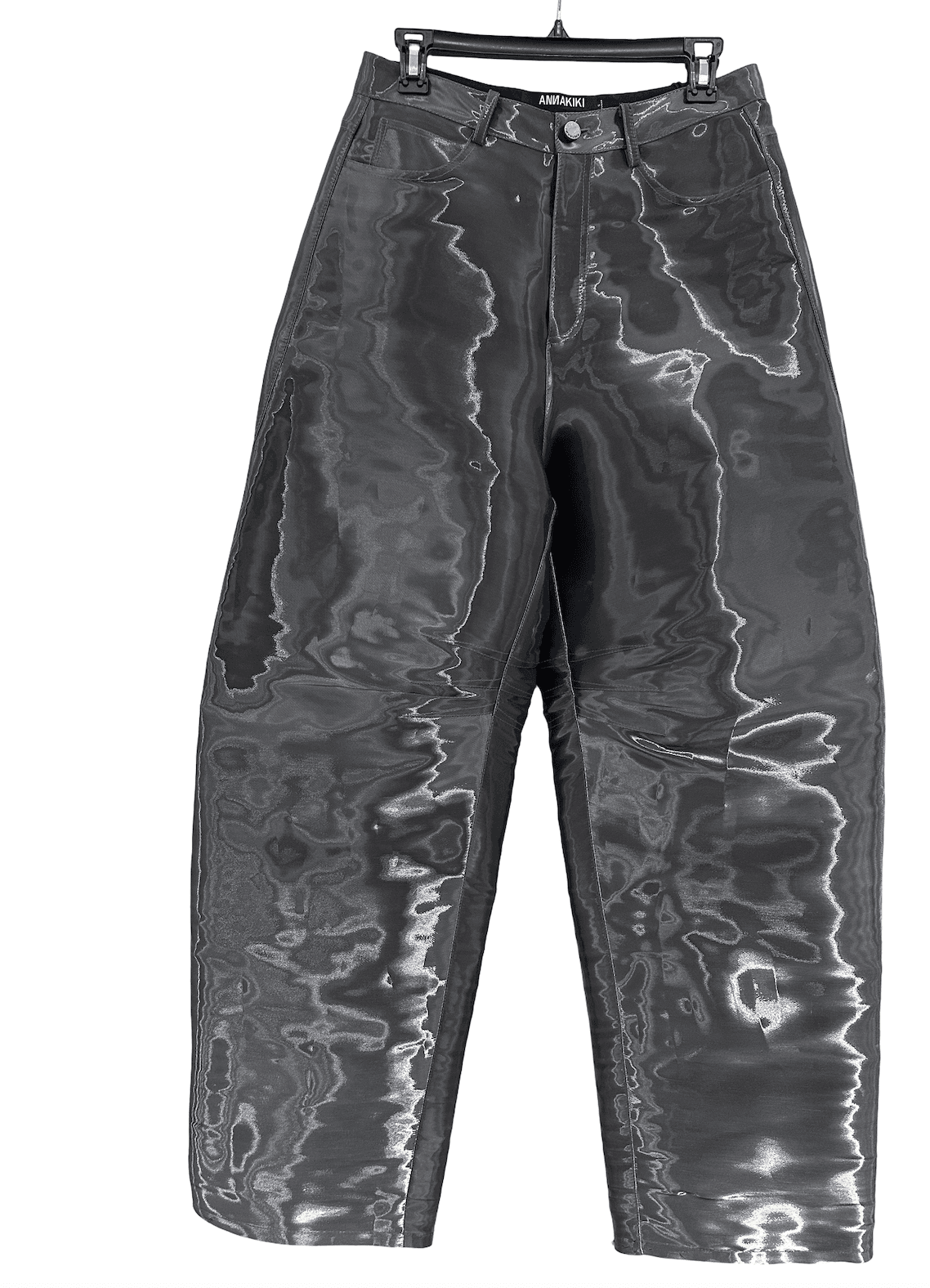 SILVER LIQUID PANTS 