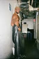 Wide Leg Pants Silver