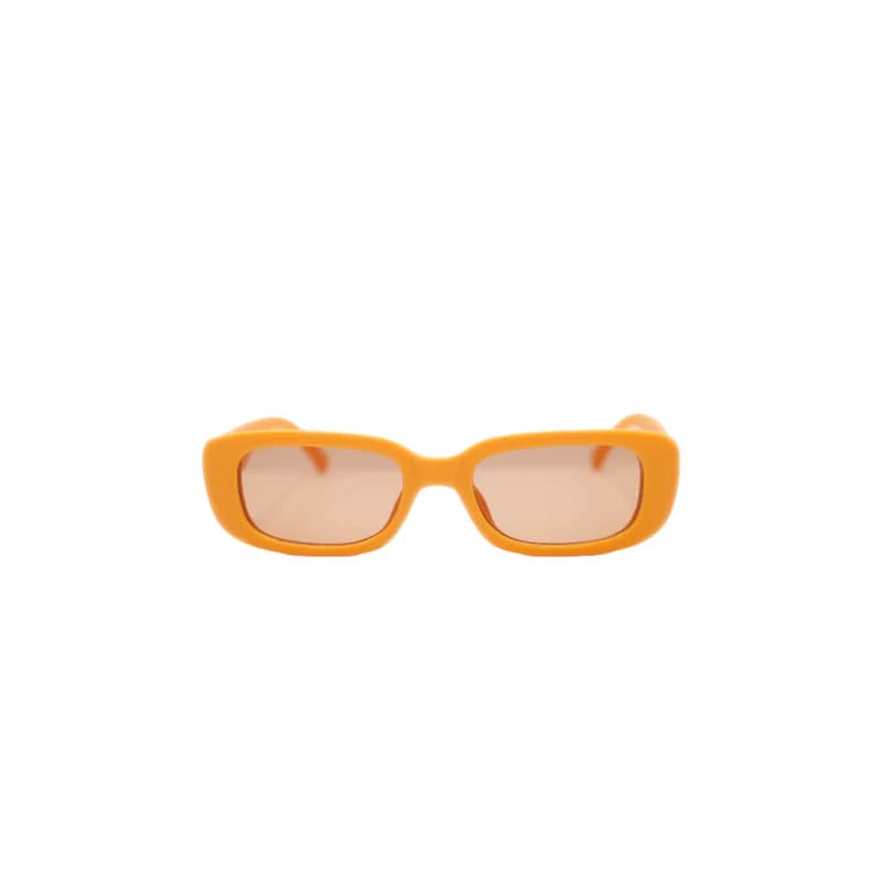 Im Worth A Lot - Matte Orange Eyewear