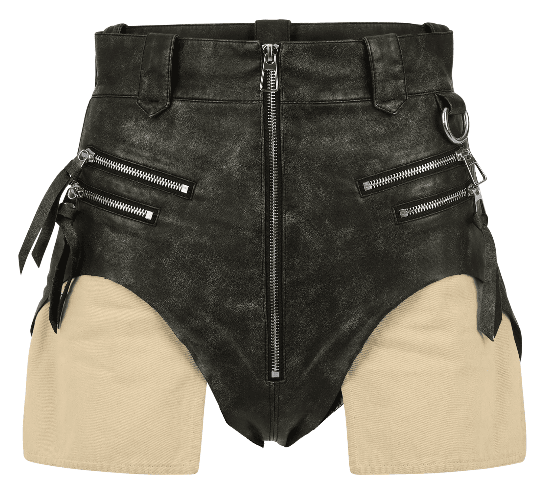 Leather Vintage Shorts
