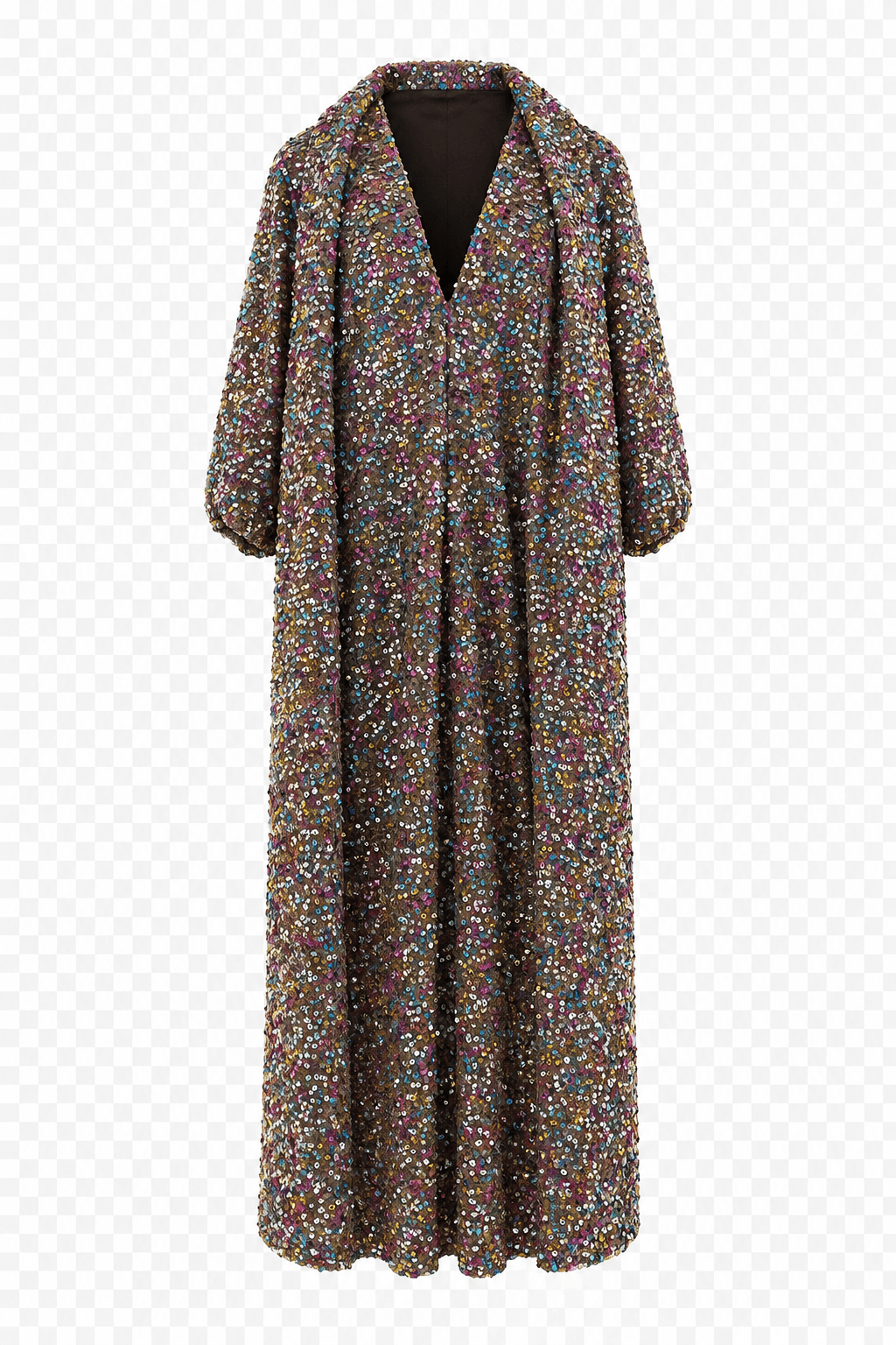 Multicolor Sequin Dress