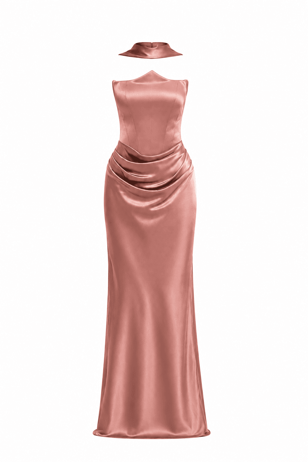 Dust Rose Gown 