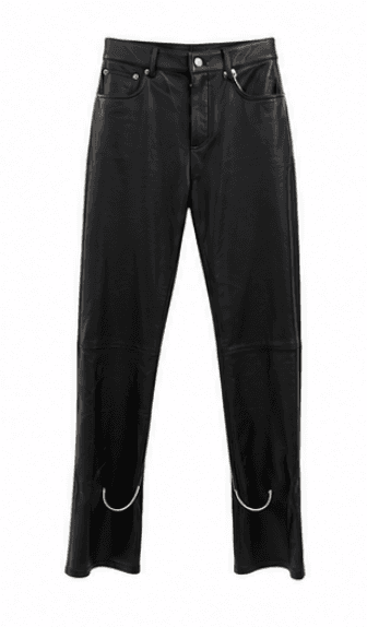 Black Leather Pants