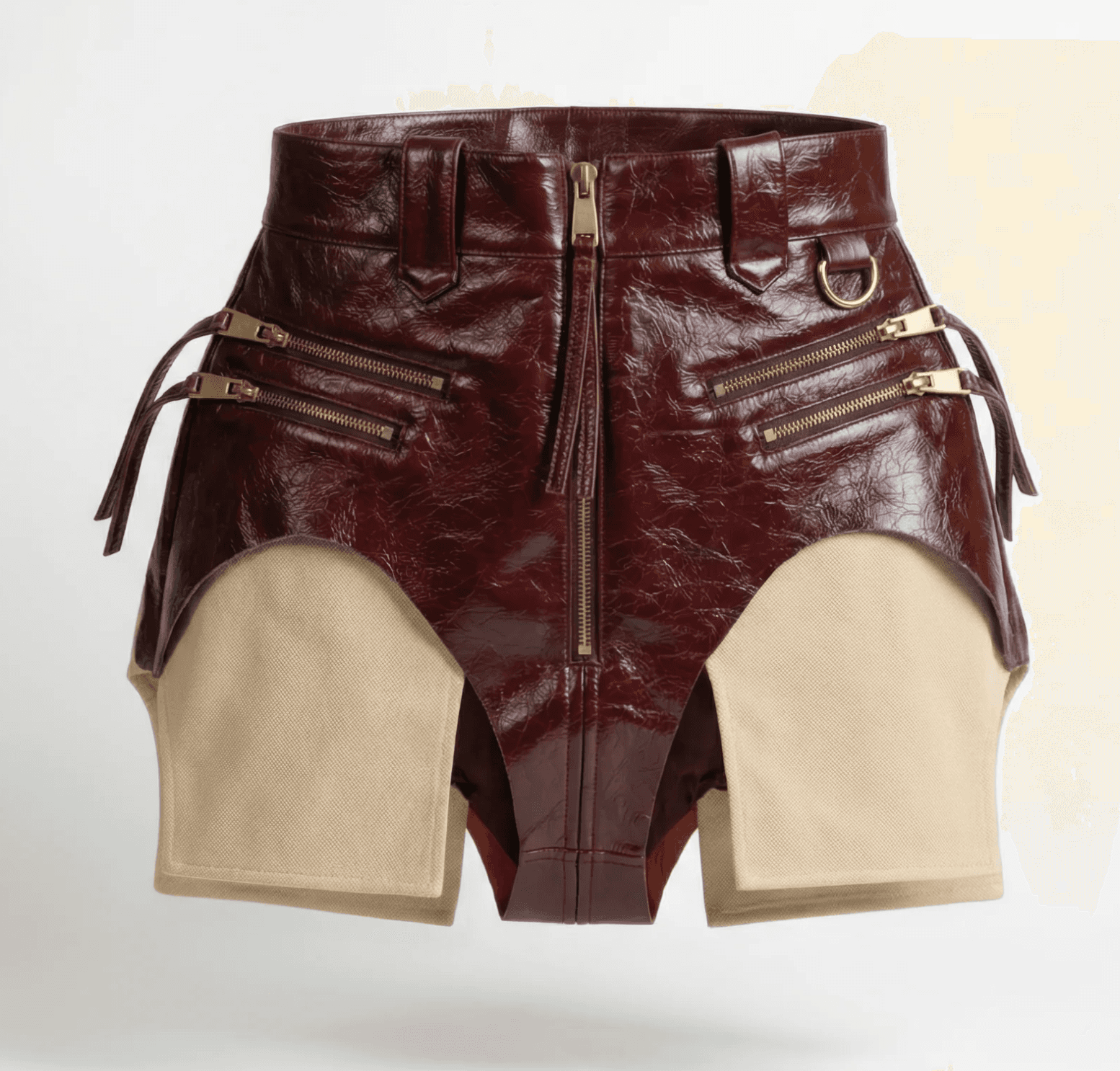 Soft Armor Leather Cutoffs 