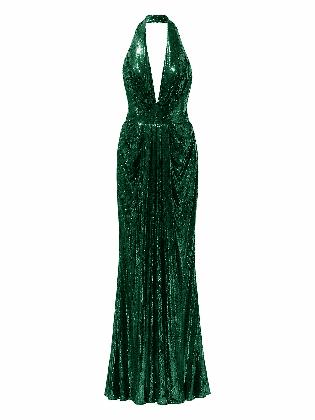 Emerald Sequence Gown 