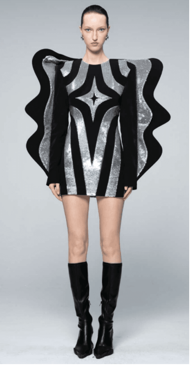 STARBURST MINI DRESS 
