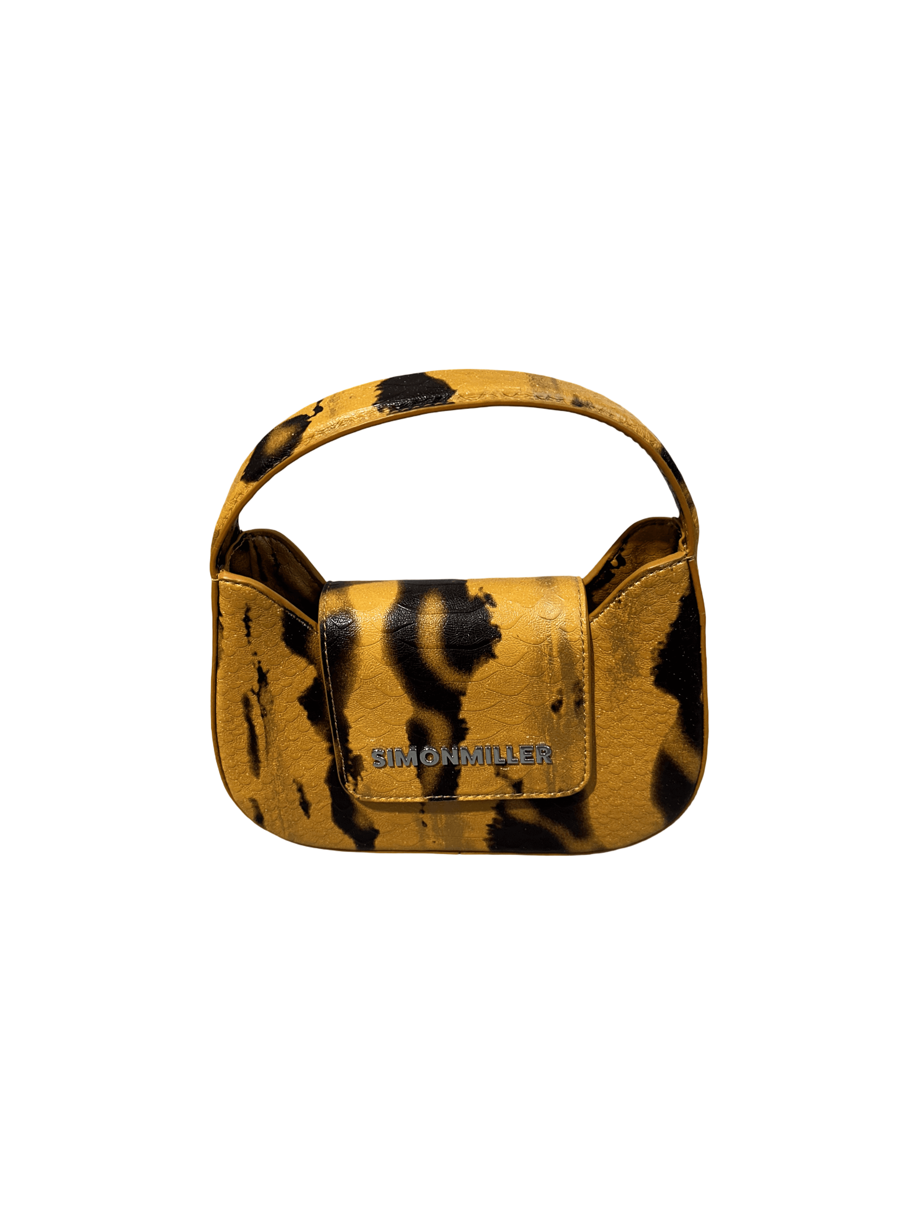 Animal Print Mini Top-Handle Bag