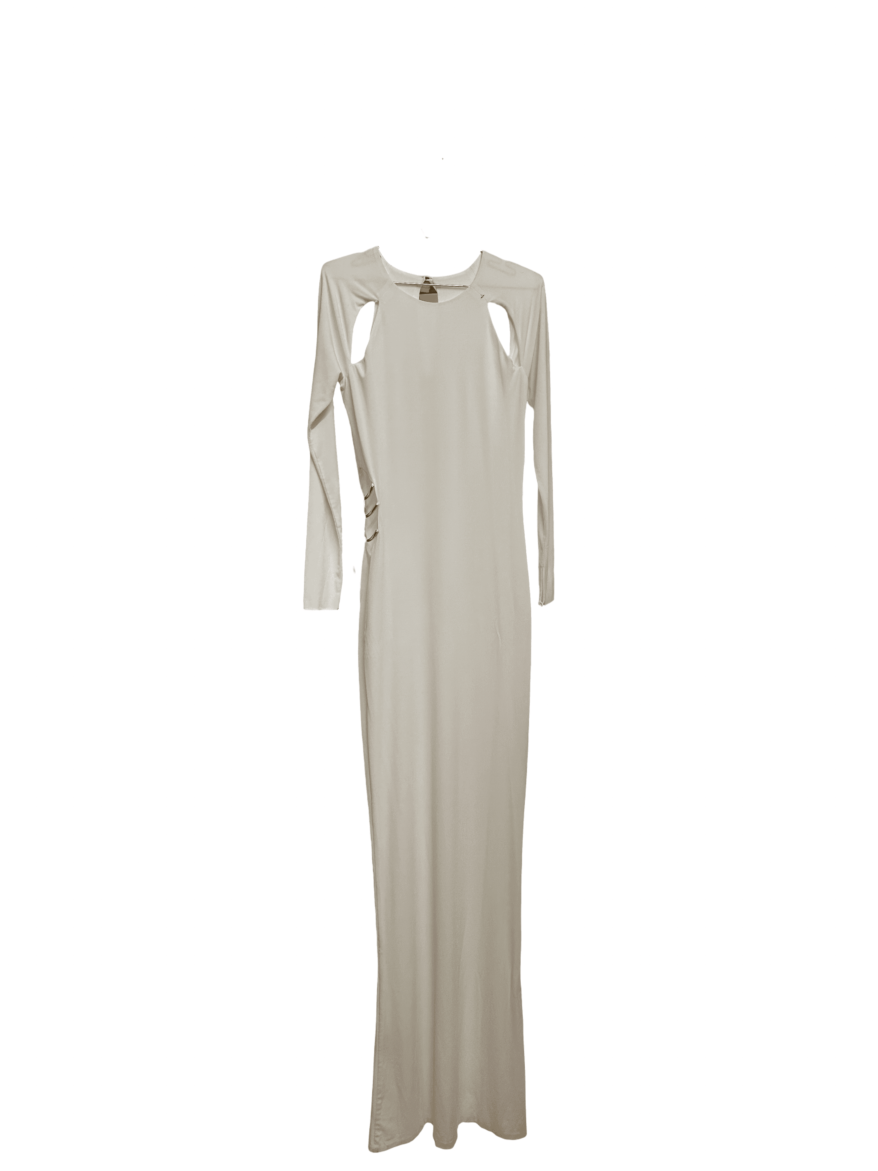 Ivory Cutout Gown
